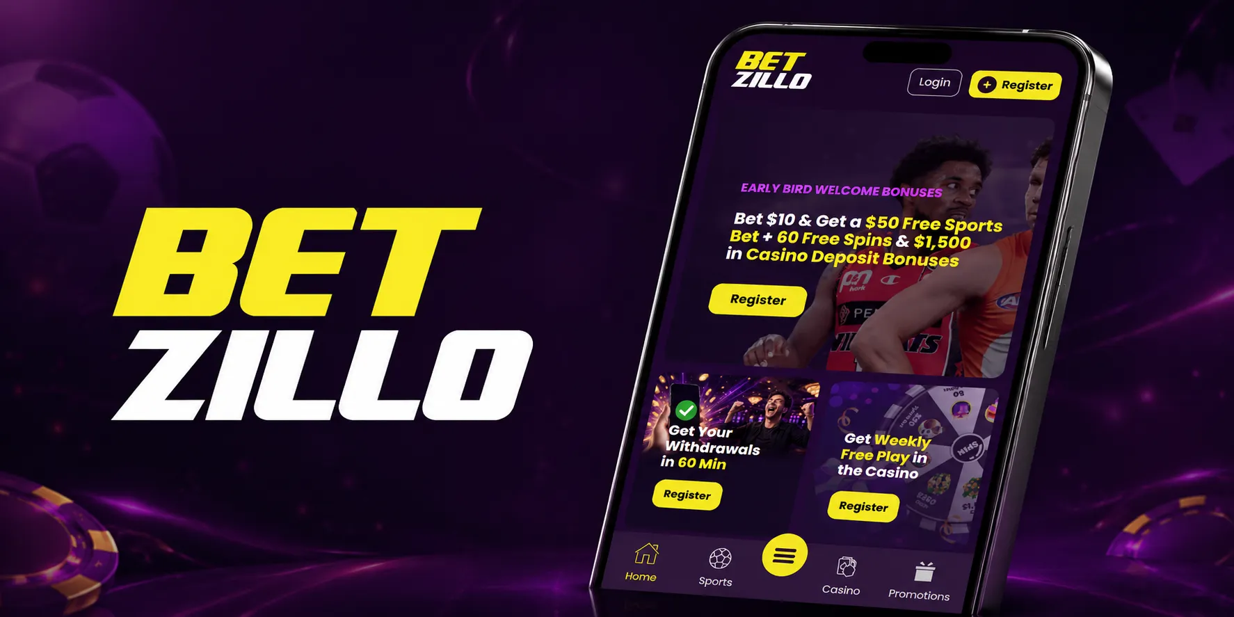 Betzillo Casino App Screenshot